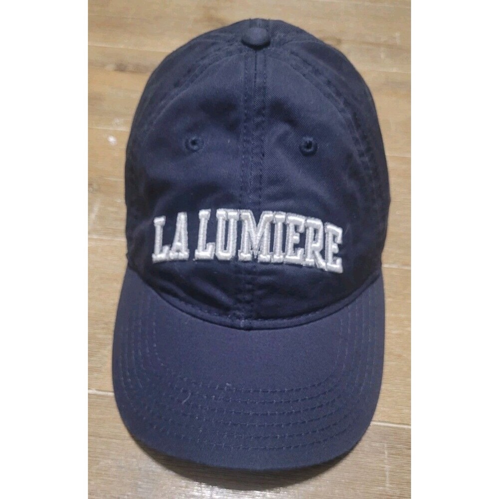La Lumière Logo Hat Navy Blue Adjustable Strap Cap Legacy Brand